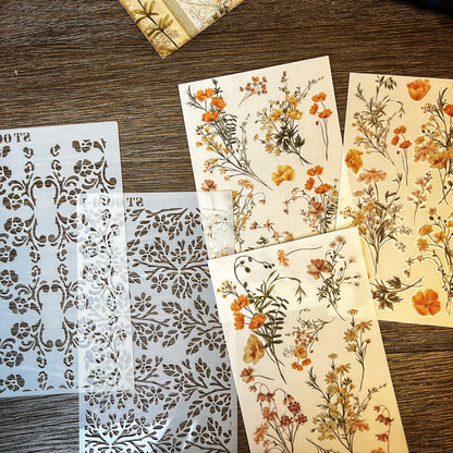 Vintage Whispers of Nature themed Collection -DR2DSZK35MM