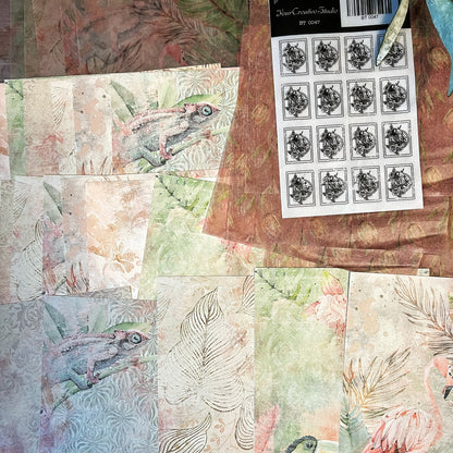 Vintage Tropical themed Collection- DUKZCZPUMA7